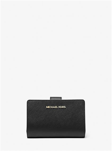 michael kors wallet on chain review|Michael Kors crossgrain leather wallet.